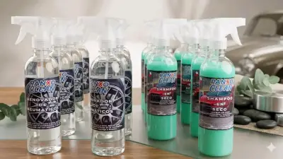Pack  Panxo Clean 1 y 1 para auto shampoo y renova - miniatura 1