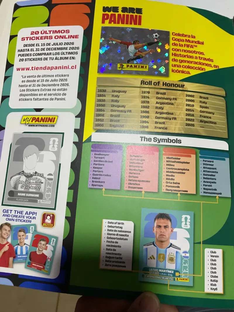 Álbum Panini Copa Mundial FIFA 2026 - 6