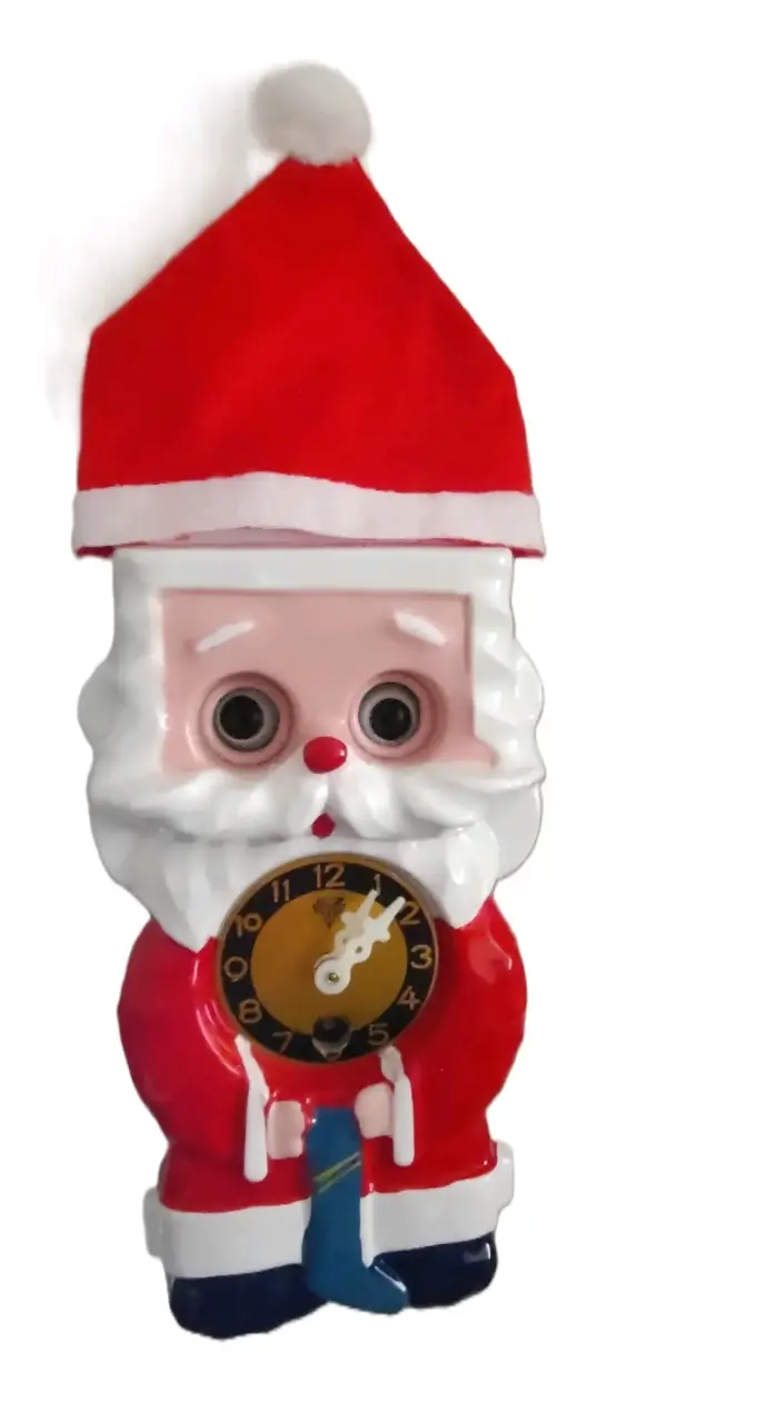 Reloj vintage Santa Claus años 70 a cuerda - 4