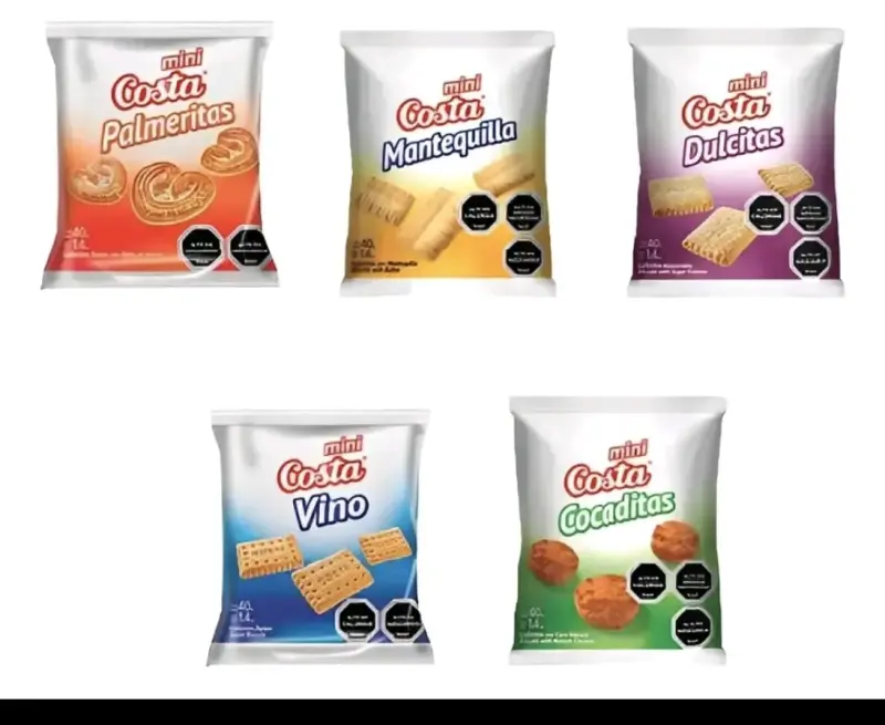 Pack x30 galletas mini Costa surtidas - 1