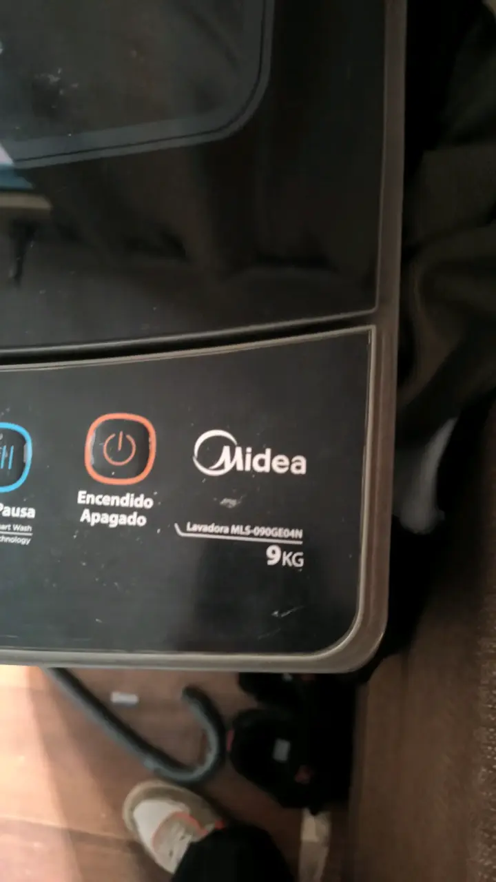 Lavadora Midea 9kg modelo MLS-090GE04N - 1