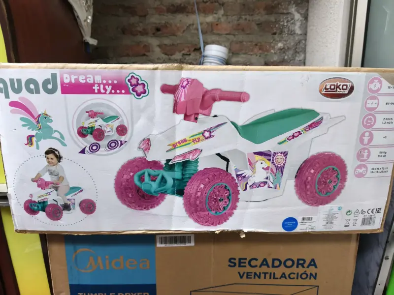 Cuatrimoto eléctrica infantil Dream Fly - 4