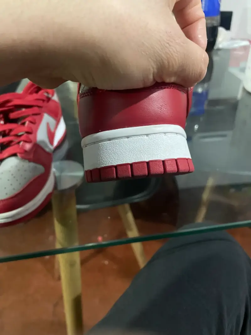 Zapatillas Nike rojas y grises 10/10 - 4