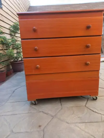 Cuna de madera con cajonera integrada - miniatura 2