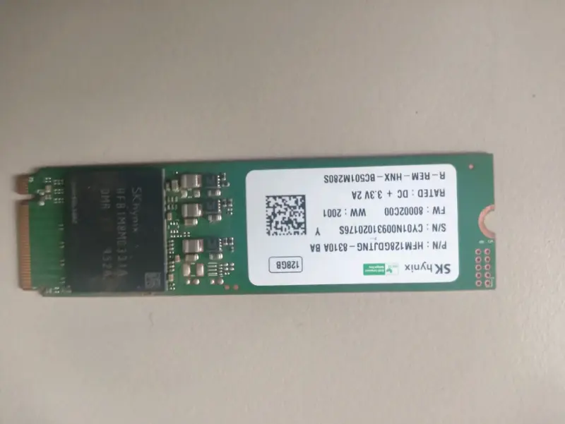 Disco SSD XrayDisk 128GB usado - 2