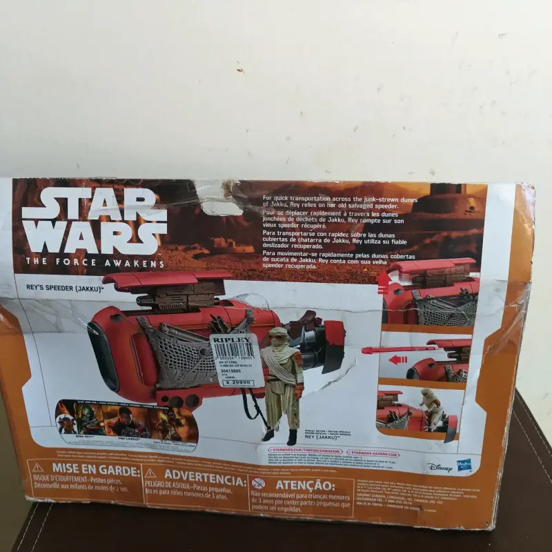 Figura Star Wars Rey con Speeder - 2