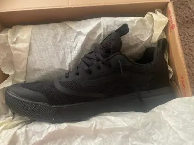 Zapatillas Vans negras de lona para hombre - miniatura 2