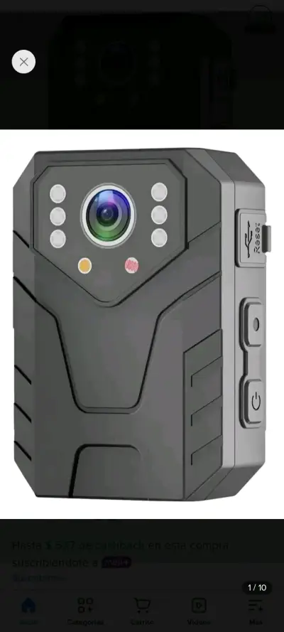 Cámara de seguridad portátil HD - miniatura 1