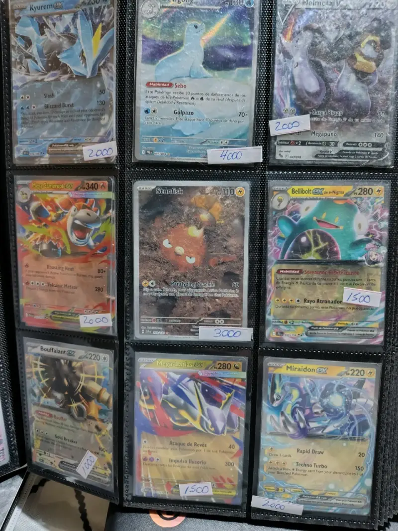 Colección de cartas Pokémon EX y GX - 2