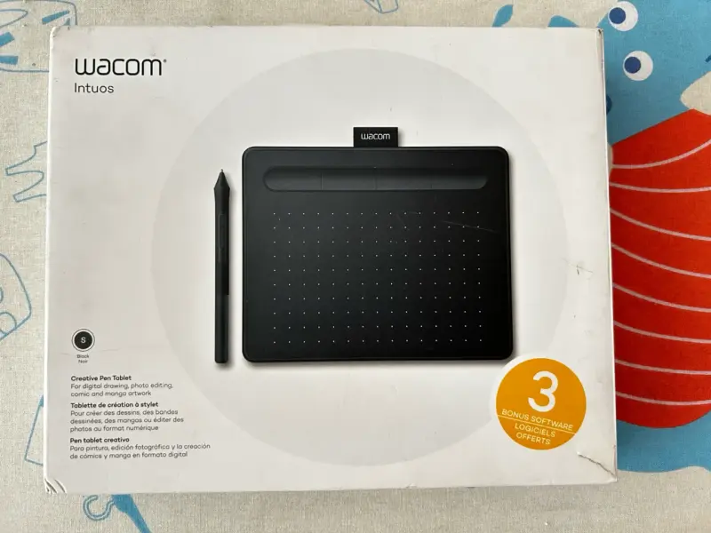 Tableta gráfica Wacom Intuos con lápiz