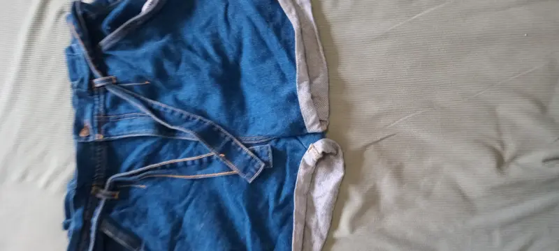 Enterito de mezclilla azul para mujer - 2