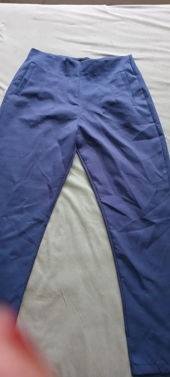 Pantalones azul claro para mujer - 2