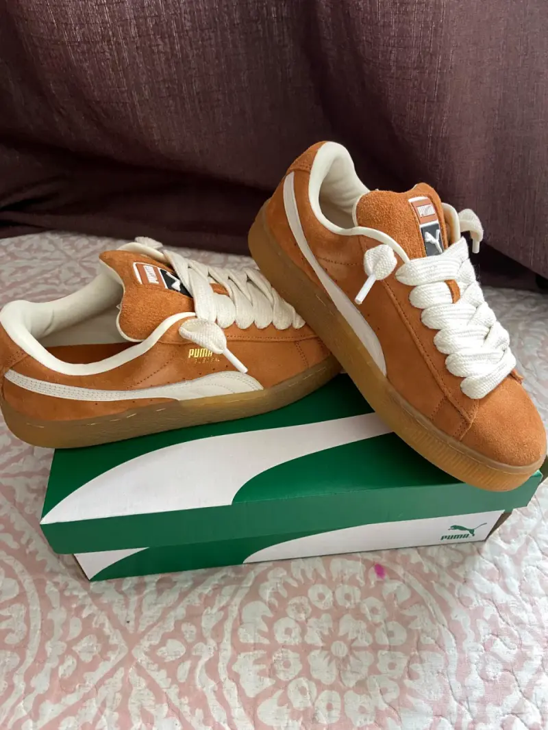 Zapatillas Puma Suede Classic marrón - 1