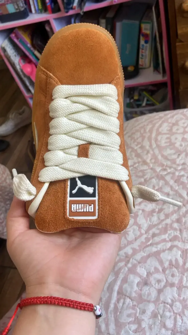 Zapatillas Puma Suede Classic marrón - 4