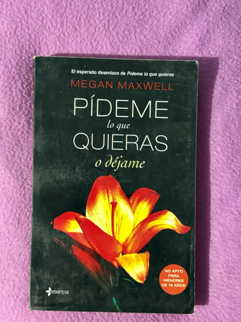 Libro 'Pídeme lo que quieras o déjame' Megan Max - 1