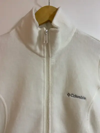 Chaleco polar blanco Columbia para mujer - miniatura 3