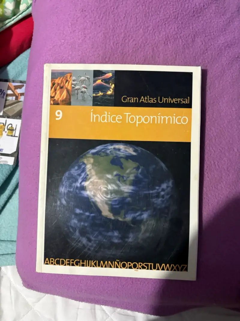 Gran Atlas Universal Índice Toponímico