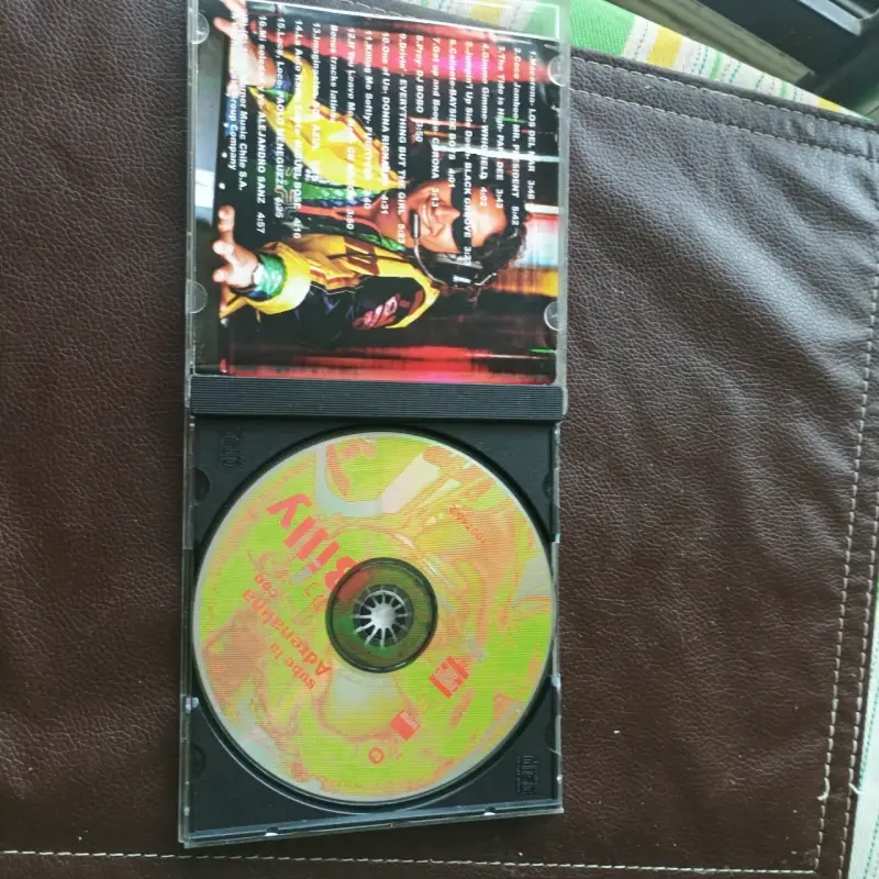 CD musical DJ Billy Sube la Adrenalina - 2