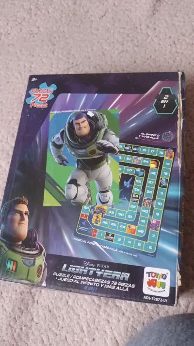 Puzzle y juego de mesa Buzz Lightyear 2 en 1 - miniatura 2