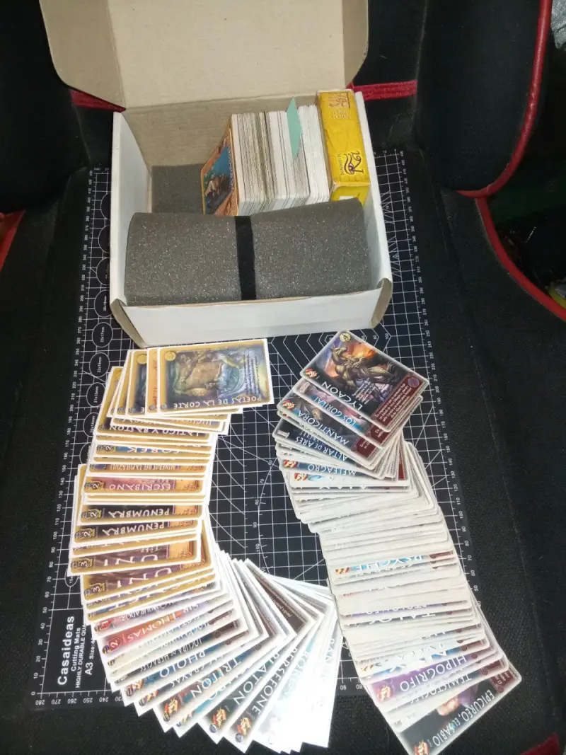 Lote Cartas MyL Primera era, Cartas Mitos y Leyend - 2