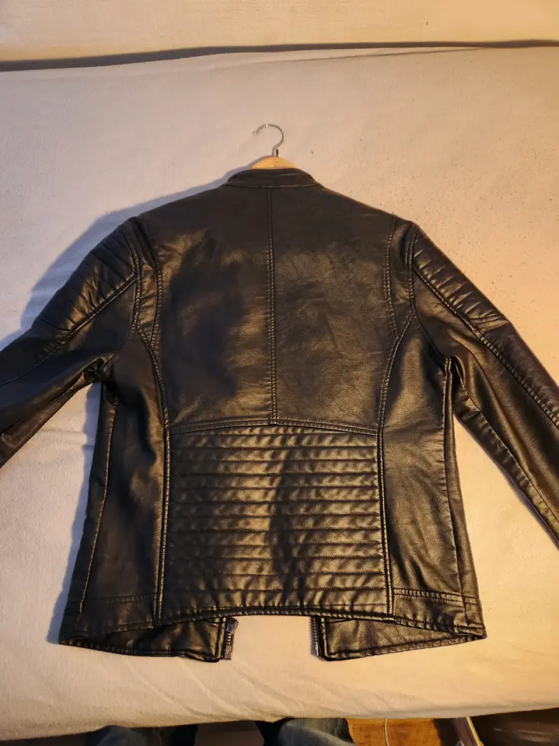 Chaqueta de ecocuero talla M - 2