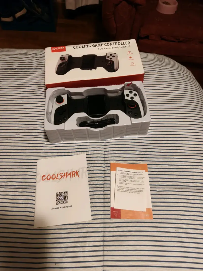 Controlador de juegos Coolshark con enfriamiento - 1