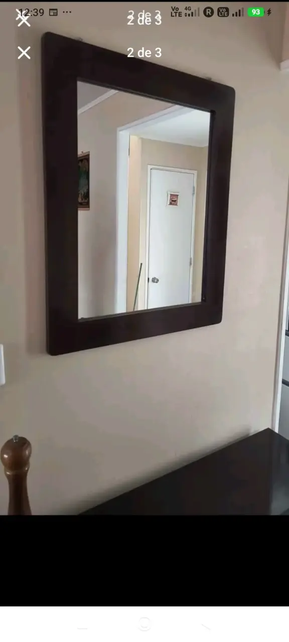 Mueble de arrimo y espejo - 2