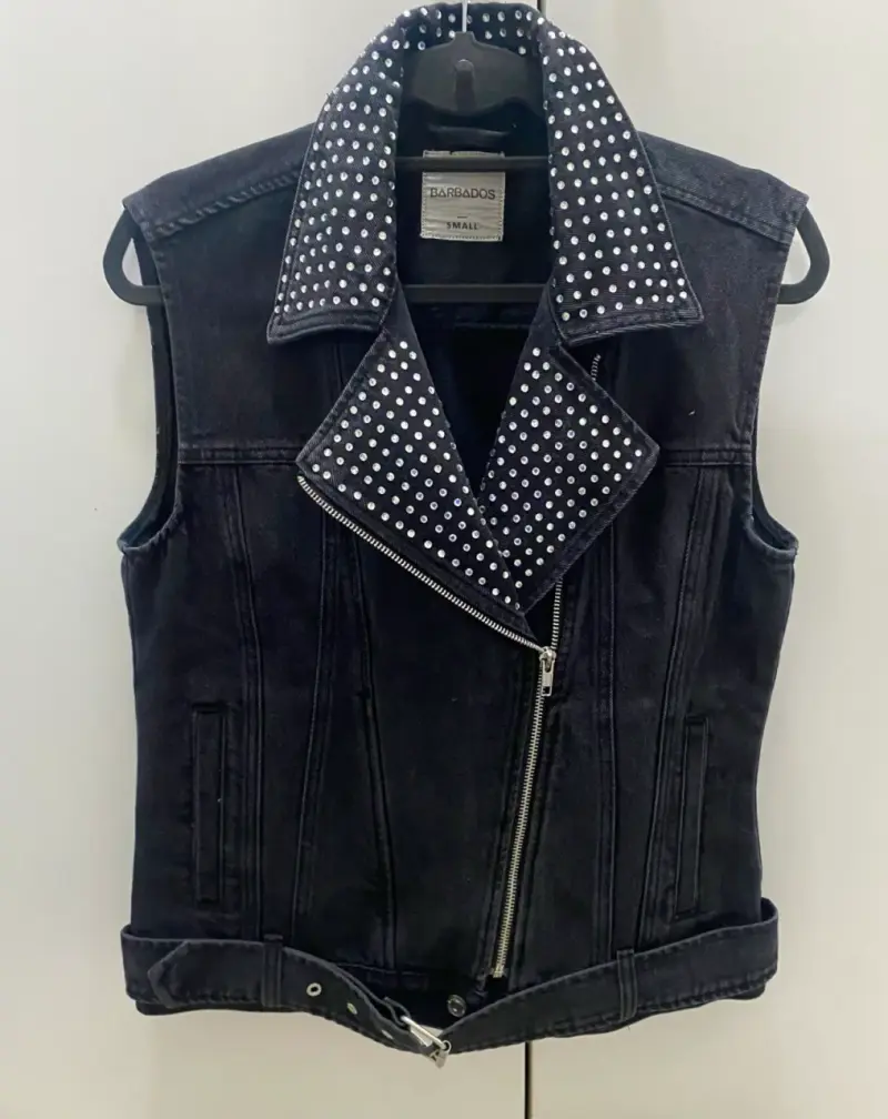 Chaqueta sin mangas Denim - 1