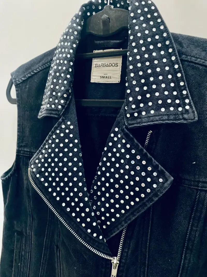 Chaqueta sin mangas Denim - 2