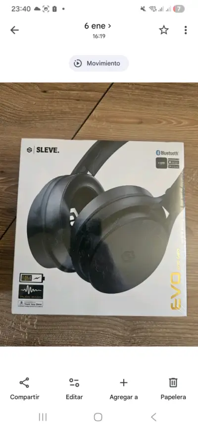 Audífonos Bluetooth SLEVE EVO 2nd Gen - miniatura 1
