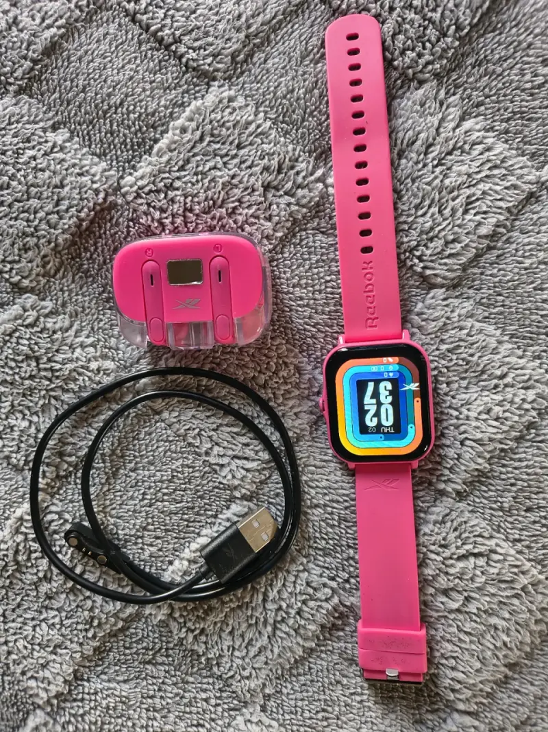 Reloj inteligente Reebok rosa para niños - 1