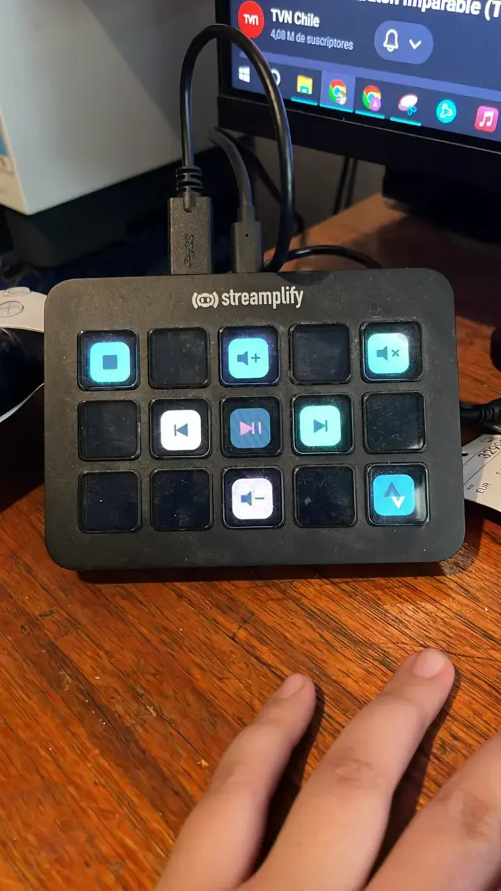 Controlador de streaming Streamplify botones pr - 2