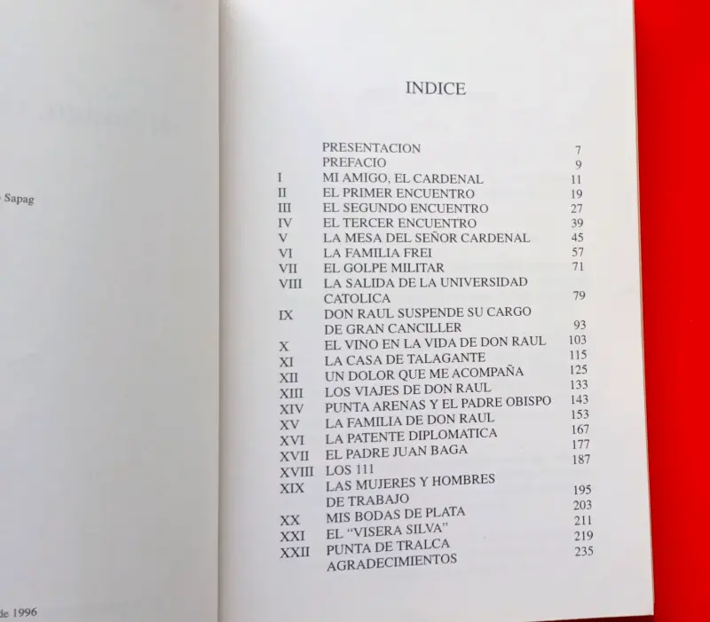Libro 'Mi Amigo, el Cardenal' de Reinaldo Sapag - 3