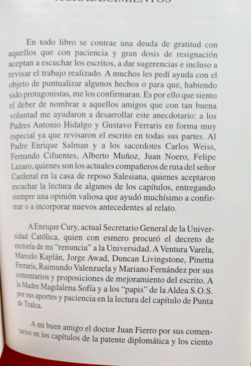 Libro 'Mi Amigo, el Cardenal' de Reinaldo Sapag - 6