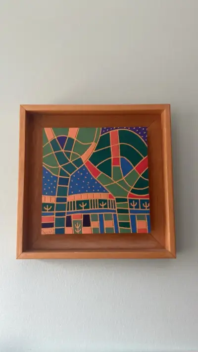 Cuadros decorativos abstractos enmarcados - miniatura 4