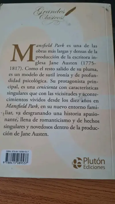Libro Mansfield Park de Jane Austen - miniatura 2