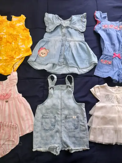 Vestidos de niña estampados variados - miniatura 5