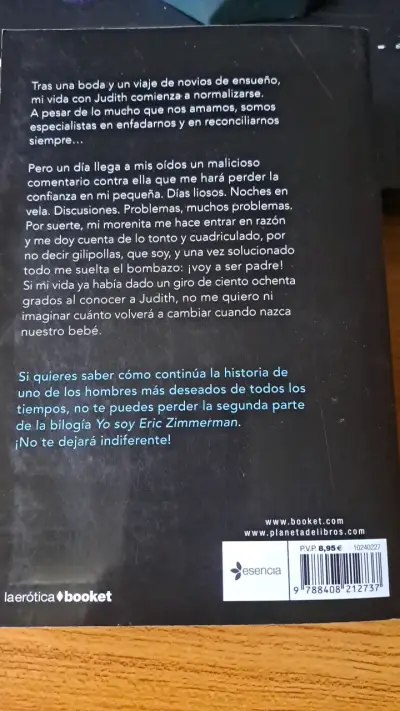 Libro 'Yo soy Eric Zimmerman Volumen II' Megan Maxwell - miniatura 2