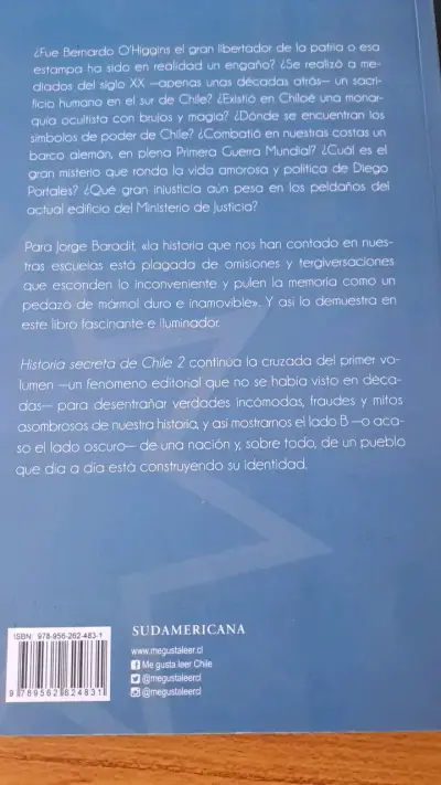 Libro 'Historia Secreta de Chile 2' de Jorge Baradit - miniatura 2