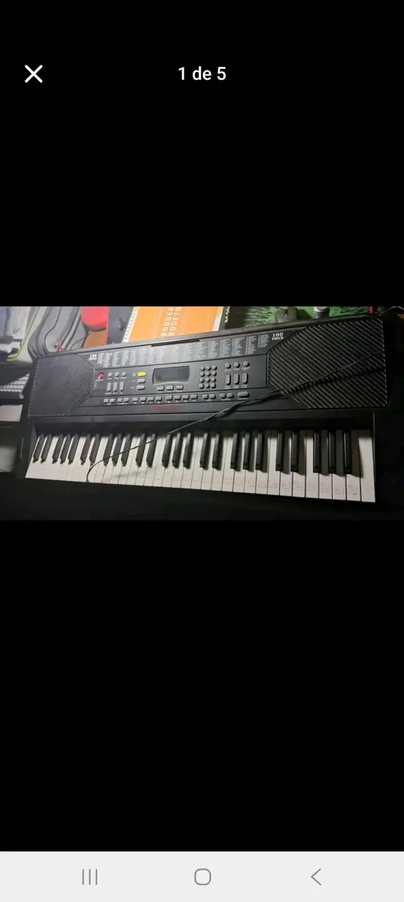 Teclado electrónico con 61 teclas y funciones - 1