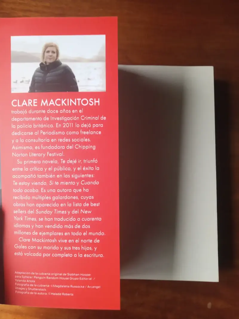 Sin Elección, Clare Mackintosh. Libro. - 3