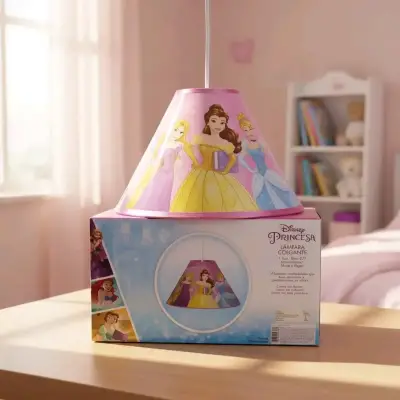 Lámpara colgante Disney Princesas infantil - miniatura 1