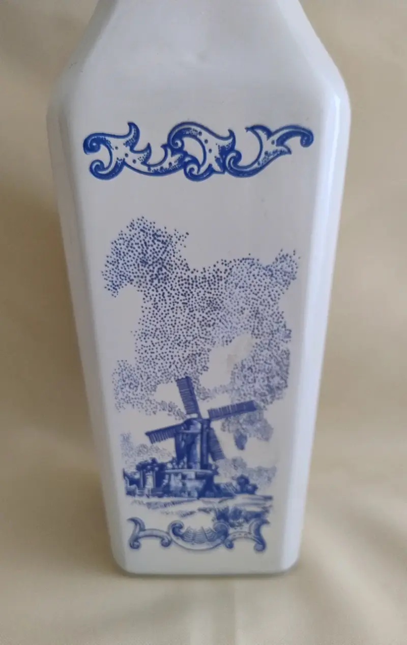 Botella de vidrio decorativa vintage - 5