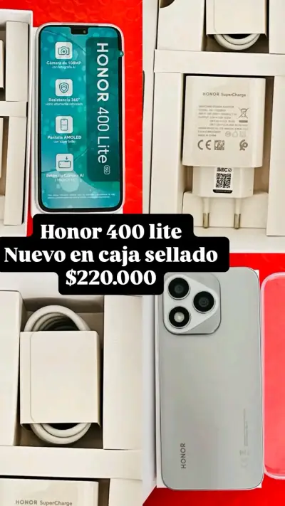 Smartphone Honor 400 Lite nuevo en caja - miniatura 2