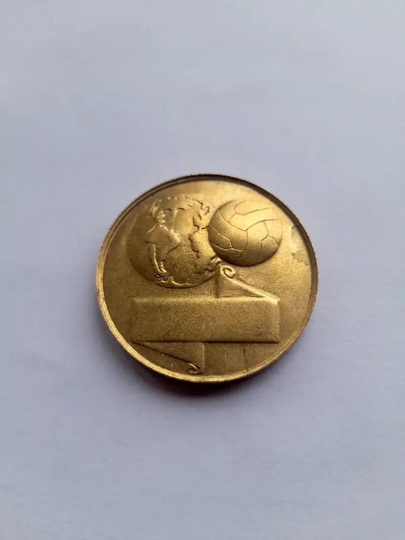 Medalla Mundial de Fútbol CHILE 1962 ORIGINAL - 4