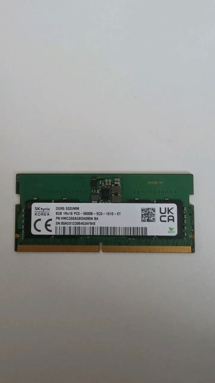 Memoria RAM SK Hynix DDR5 8GB SODIMM