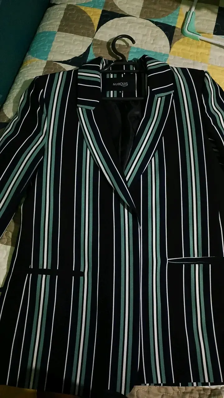 Blazer de rayas para mujer Marquis - 2
