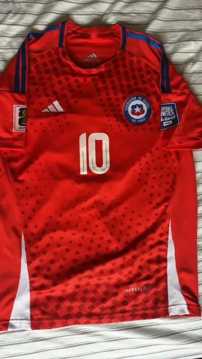 Camiseta  selección Chilena talla M - miniatura 1