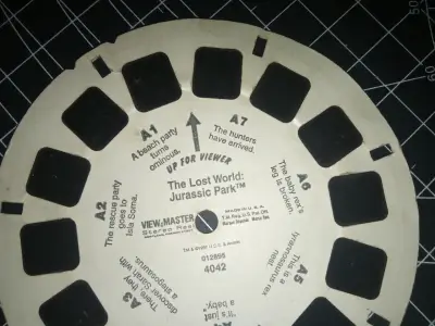 Visor View-Master 3D con discos Jurassic Park 1997 - miniatura 6