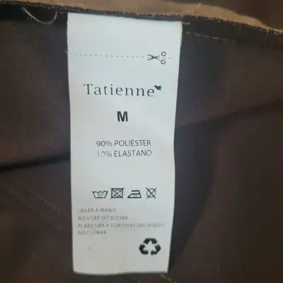 Tapado Tatienne cafe con tachas para mujer - miniatura 3